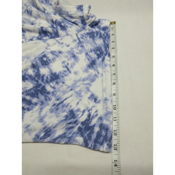 Halston tie dye French terry drawstring Riviera‎ shorts - Picture 12 of 14